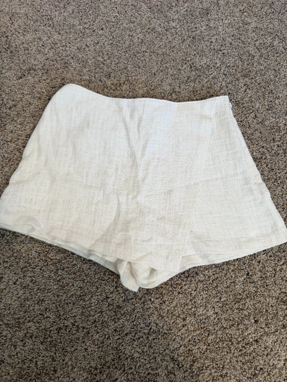 White Linen Abercrombie Skort